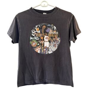 Vintage Warner Bros Space Jam Michael Jordan Boys Tee Single Stitch Made in USA